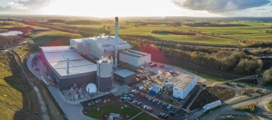 planra de tratamiento de residuos en North Yorkshire reino unido