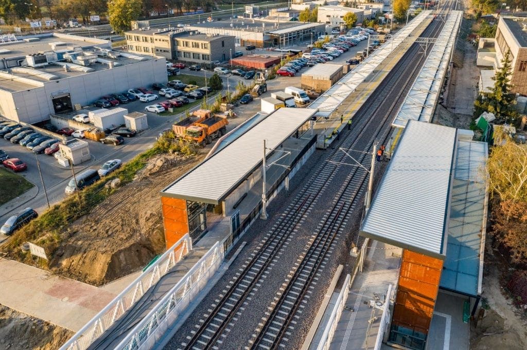 Budimex renovación vías tren