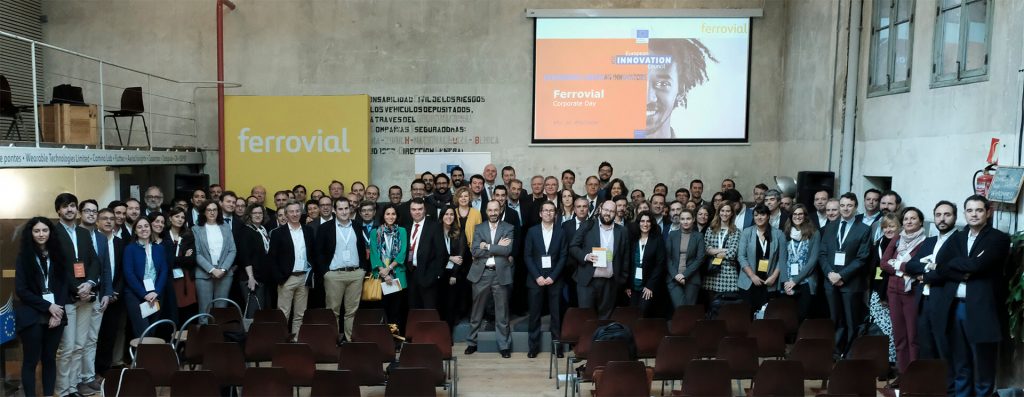 Encuentro de ferrovial con startups europeas