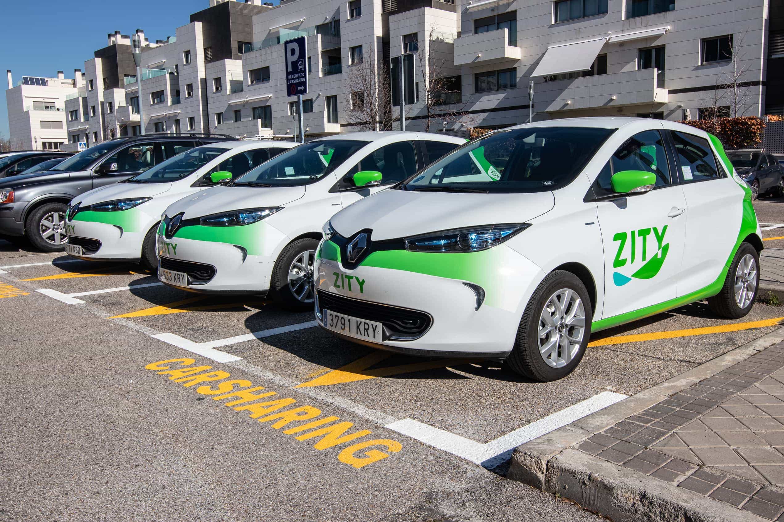 ZITY, carsharing en Madrid