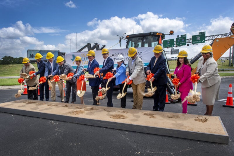 Groundbreaking for IH-35 NEX Central project in Texas