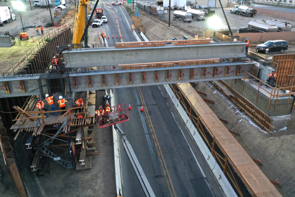 California Rail Builders reaches major milestone on High-Speed Rail project girders